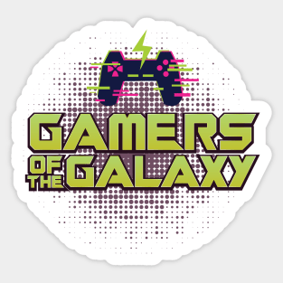 Gamers of the Galaxy Sticker